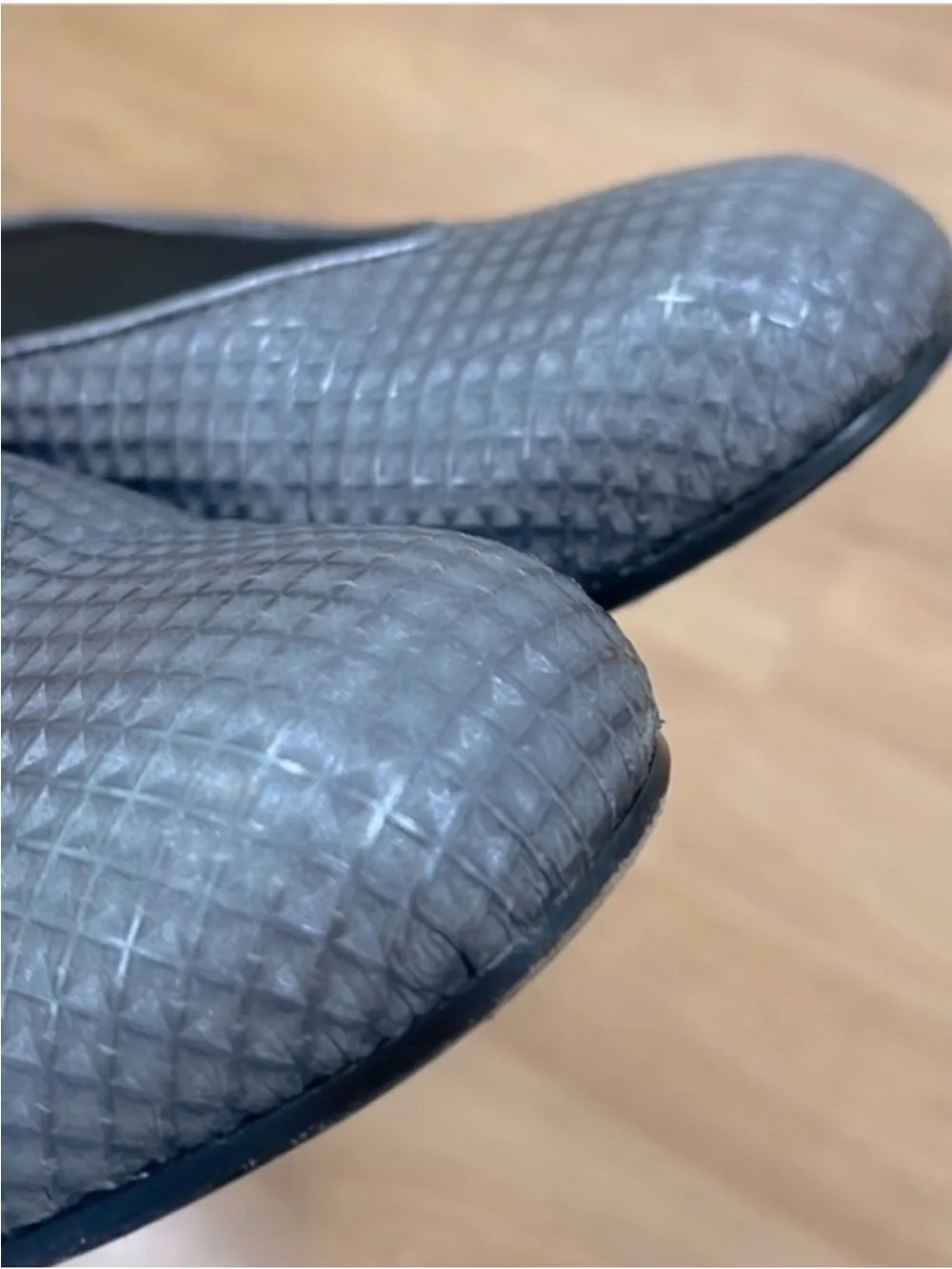 Eileen Fisher Gray Textures Flats, Size 8,5